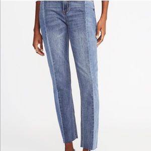 Mid Rise straight jeans